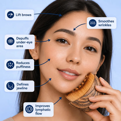 Lymphatic Contour™ Face Brush
